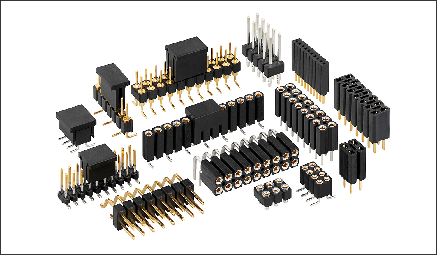 Connectors, Headers & Switches