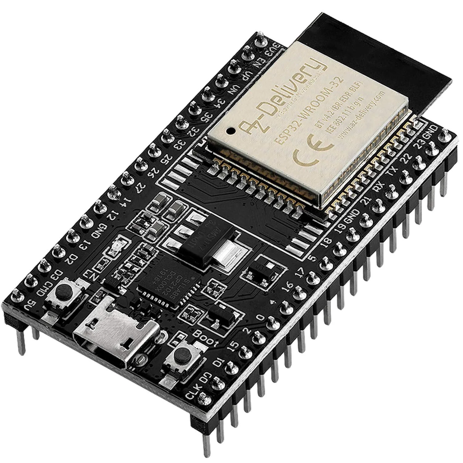 ESP32-WROOM-32 Dual-Core WiFi & Bluetooth