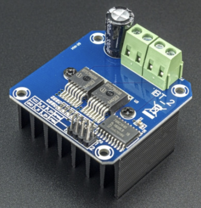 BTS7960 43A High-Power H-Bridge | The Heavy-Duty Robotics Driver