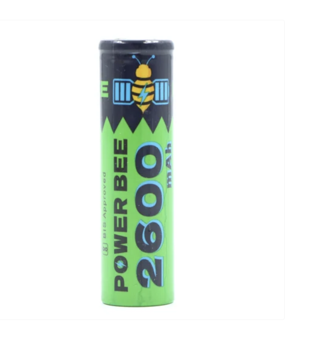 PowerBee 18650 Li-ion Cell | Reliable High-Drain Power for Makers | 6 Pieces 
