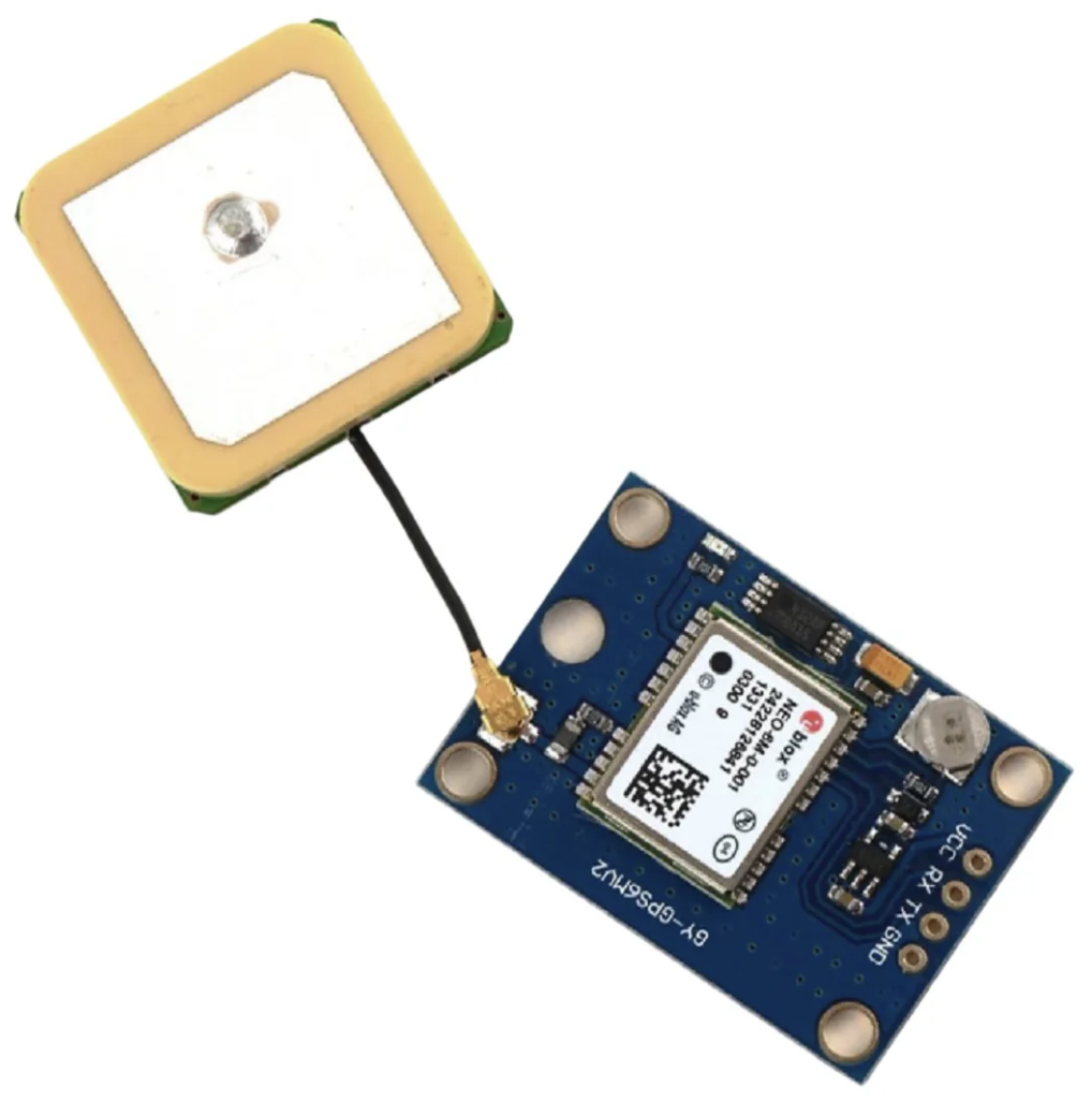 NEO-6M GPS Module with Antenna – High Precision GPS Receiver for Drones, UAVs & Robotics
