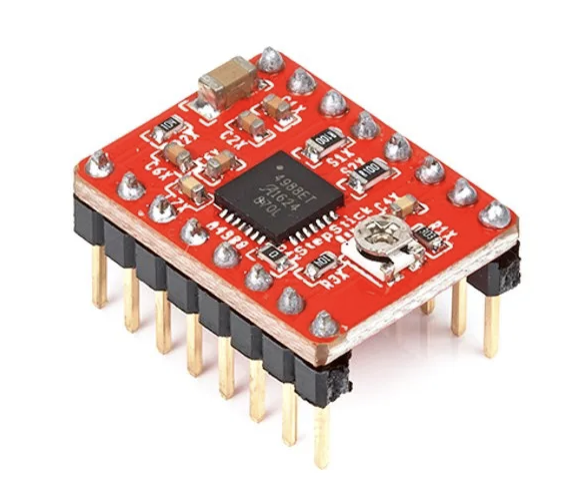 A4988 Stepper Motor Driver Module | Microstepping Driver for NEMA 17, Arduino, ESP32 & CNC