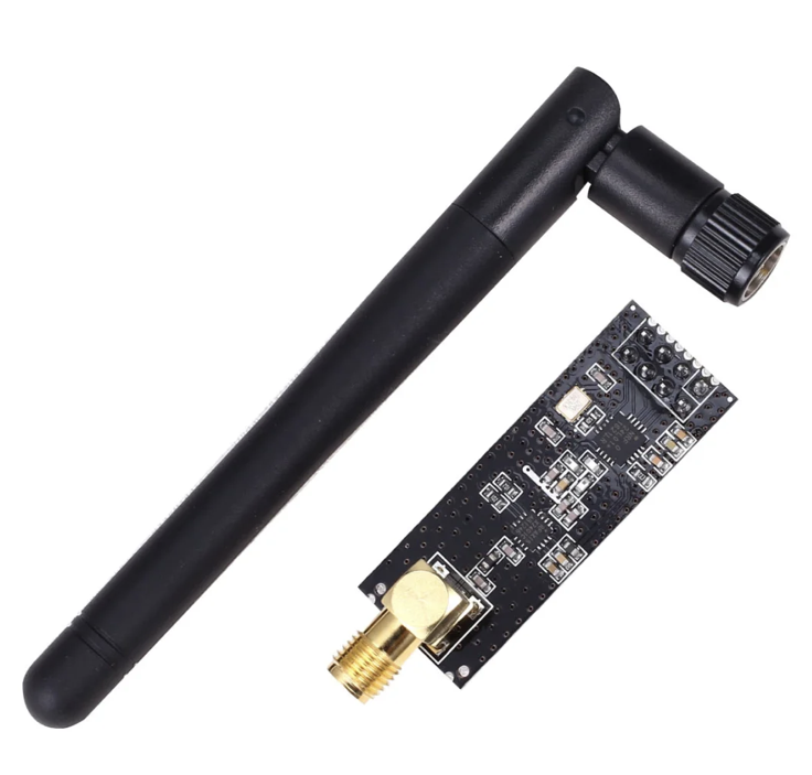 nRF24L01+ PA+LNA Long Range Wireless Transceiver Module | 2.4GHz RF Module with Antenna for Arduino, ESP32 & Raspberry Pi