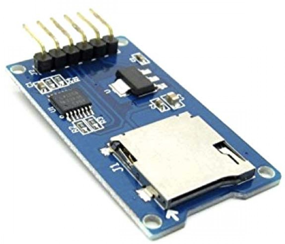 MicroSD Card Module (SPI Interface) | TF Card Reader Module for Arduino, ESP32 & Raspberry Pi