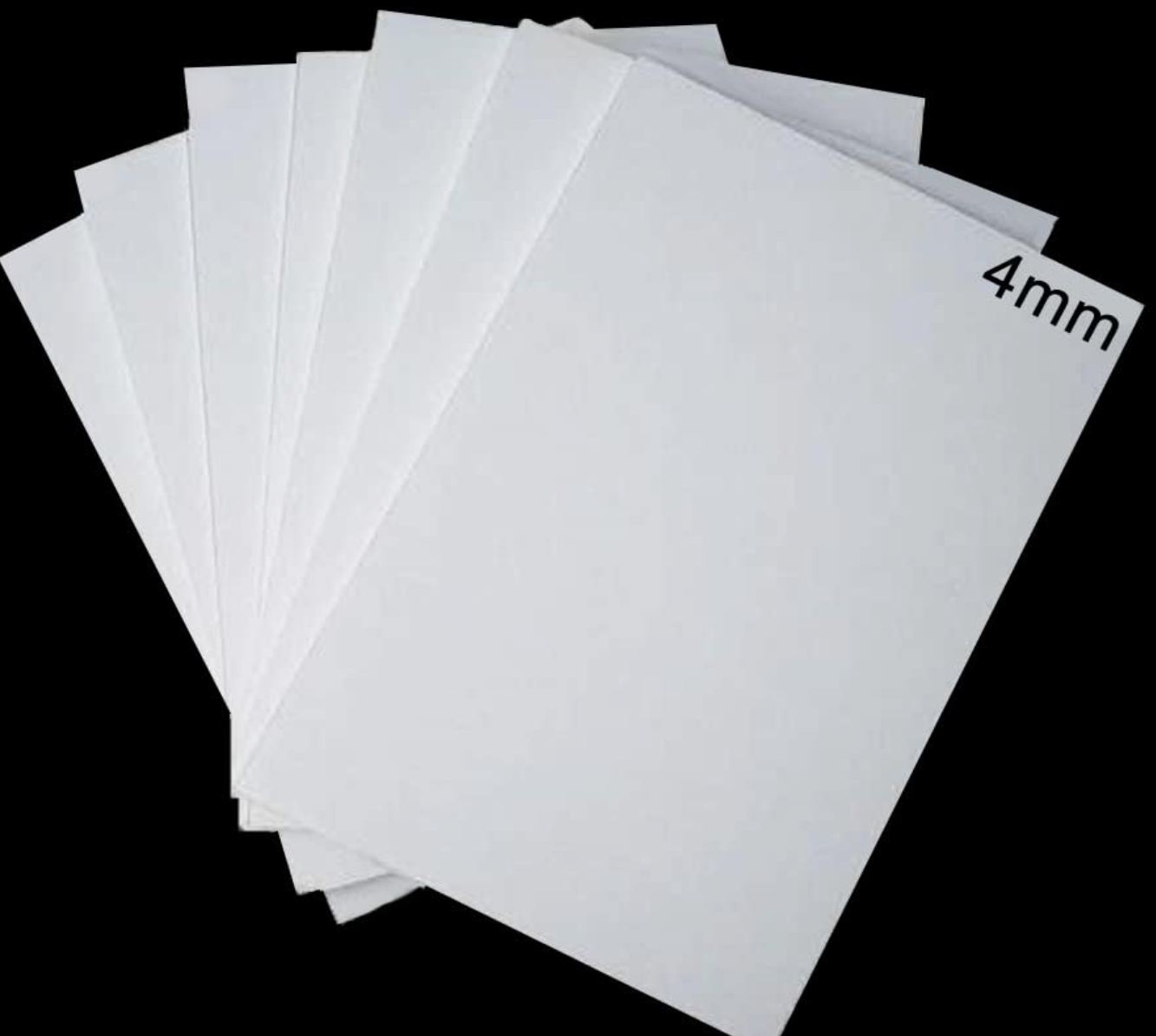 Sunboard Sheets 12 × 16 Inch – 4 Piece Pack | Lightweight Foam Board for DIY Projects